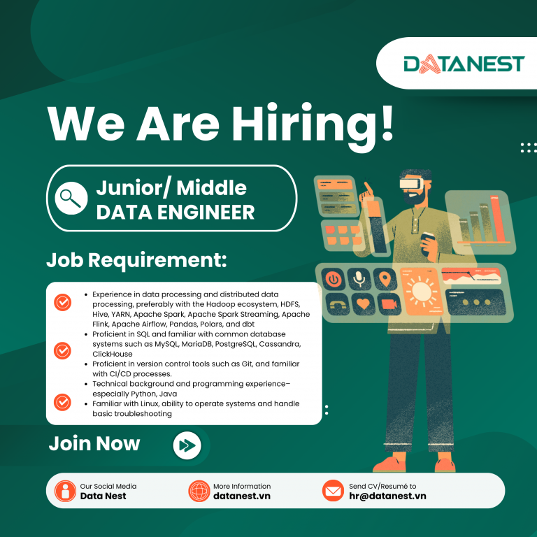 Junior/Middle Data Engineer
