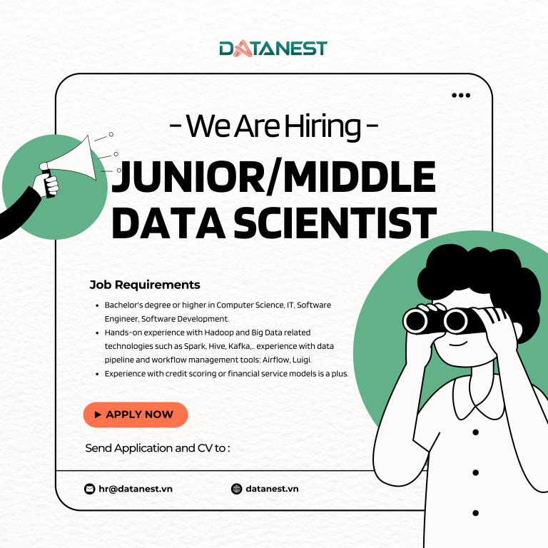 Junior/Middle Data Scientist